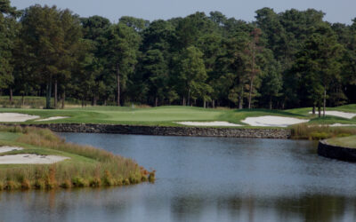 Best Golf Courses on LBI: Why LBI National is the Best Choice | Par 4 4th hole at Ballamor Golf Club, photo by Phil Sokol