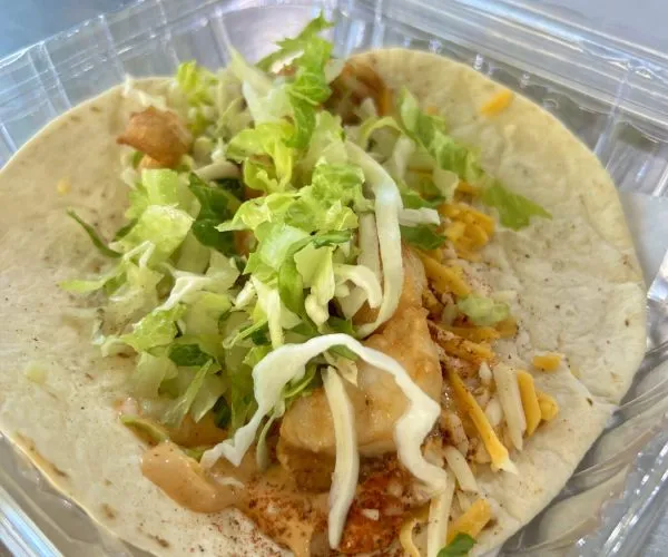 The highly touted Scallop Taco | Image by Viking Fresh